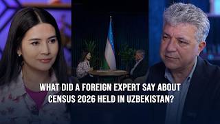  What did a foreign expert say about census 2026 held in Uzbekistan?